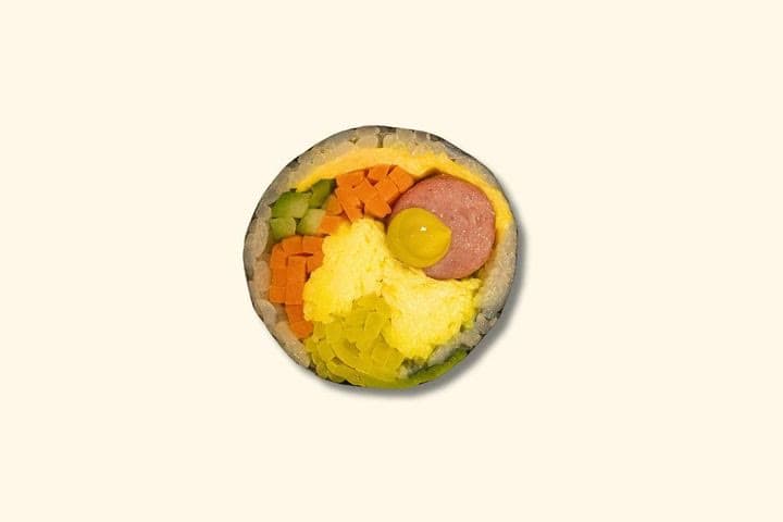 Photo of Sausage Cheese Kimbop Roll 소세지치즈