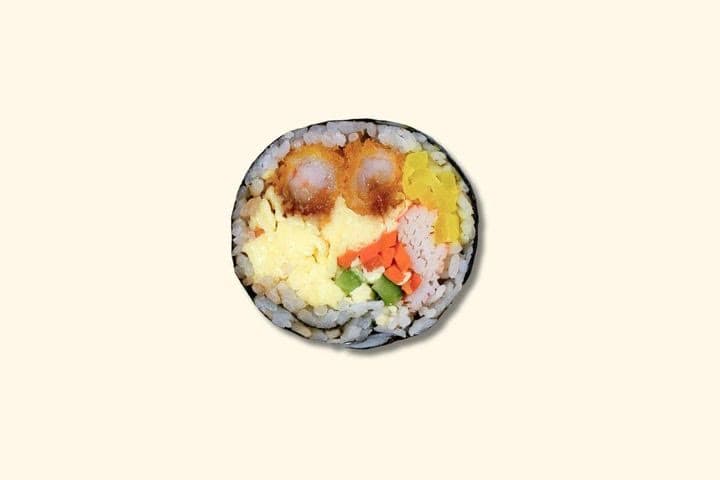 Photo of Shrimp Tempura Kimbop Roll 새우튀김